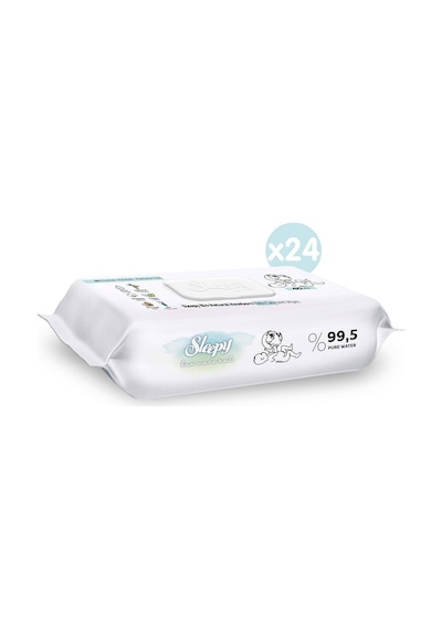 Sleepy Bio Natural Yenidoğan Islak Bebek Bakım Havlusu 24 x 40'lı 960 Yaprak