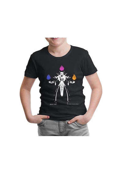 Lord Tshirt Dota 2 - Invoker Above Siyah Çocuk Tshirt