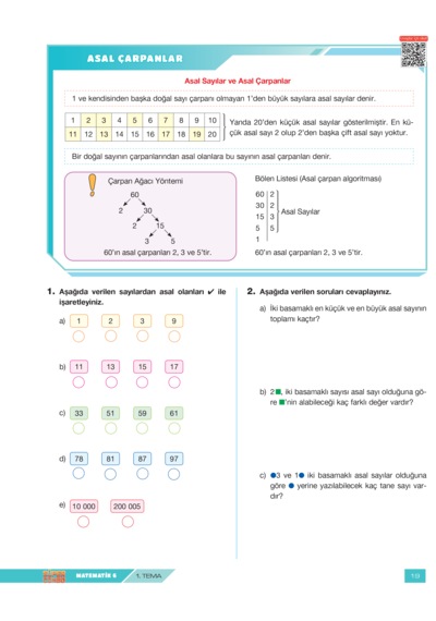 Süper Combo Matematik 6. Sınıf Soru Bankası