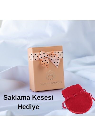 Madam Matmazel Yusufçuk Kadın Kolye, 925 Ayar Gerçek Gümüş