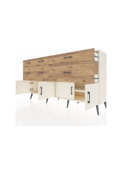 Hyperion Konsol Tek Raflı 6 Çekmeceli 4 Kapaklı 176x44x99 Aytaşı- Aytaşı-aytaşı/çam Hyperion Konsol Tek Raflı 6 Çekmeceli 4 Kapaklı 176x44x99 Aytaşı- Aytaşı-aytaşı/çam
