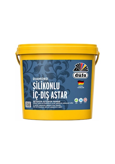 Düfa Diamond Silikonlu İç Dış Cephe Astarı 17.5 Kg Beyaz Diğer
