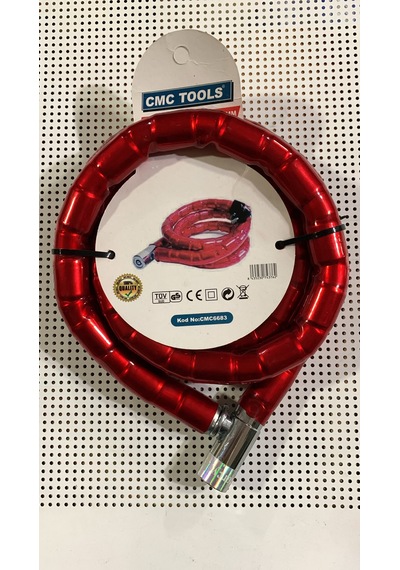 Motosiklet Kilidi Ebat : 22x150cm Yaylı Sağlam Bisiklet Kilit Renk Seçenekli Çok Renkli