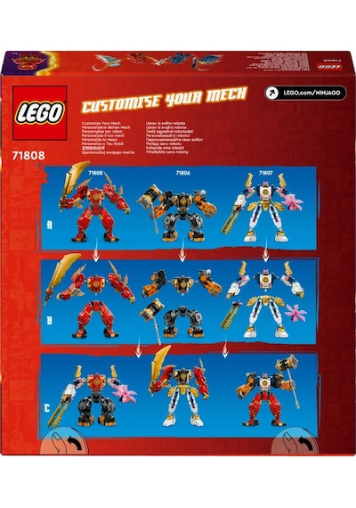 Lego 71808 Nınjago Kai'nin Ateş Elementi Robotu