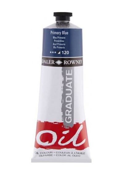 Daler Rowney Graduate Yağlı Boya 200 ML 120 Primary Blue