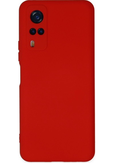 Cosmotex Newface Vivo Y53s Kılıf Nano İçi Kadife Silikon - Kırmızı