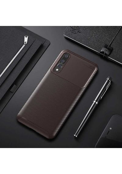 Huawei P20 Pro Kılıf Koruyucu Tasarim Negro Silikon Kapak
