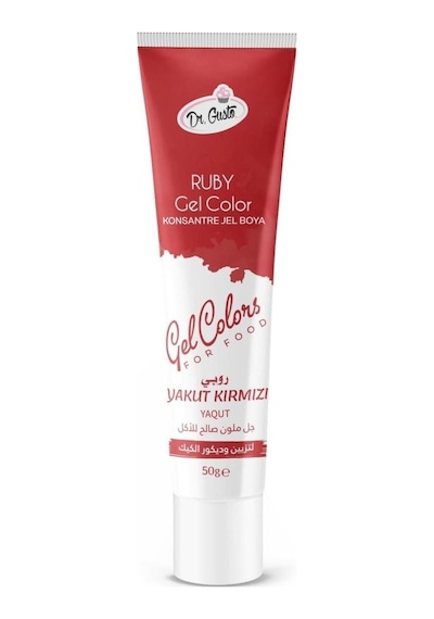 Jel Boya Tüp 50gr Ruby Yakut Kırmızısı