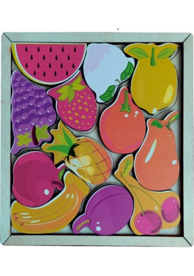 Ankebut 12 Parça Meyveler Puzzle 31517
