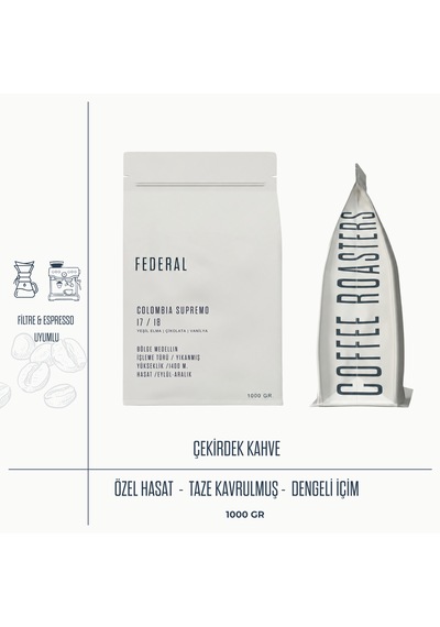 Federal Colombia Supremo Medellín 1kg Aeropress