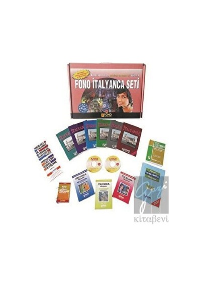 Fono İtalyanca Seti (13 Kitap + 6 Cd)- Fono Yayınları
