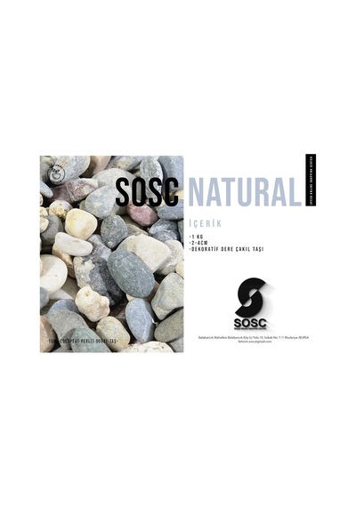 Sosc Doğal Nazilli Dere Çakıl Taşı, Tamburlanmış Dekoratif Taş, Renkli Dolamit, 2-4 Cm, 1 Kg, Saksı Dibi, Akvar Diğer Sosc Doğal Nazilli Dere Çakıl Taşı, Tamburlanmış Dekoratif Taş, Renkli Dolamit, 2-4 Cm, 1 Kg, Saksı Dibi, Akvar Diğer