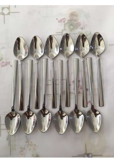 Duman Metal Çubuk Çay Kaşık 12'li