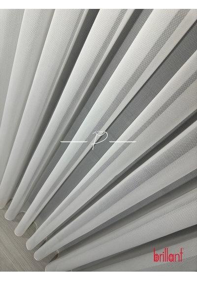 Tül Perde Brillant İtalyan Koleksiyon Armür FELİS-D019012 Çok Renkli