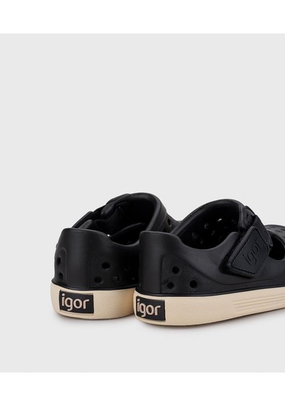 İgor Igor S10369-002 Malibu Unisex Çocuk Sandalet Siyah