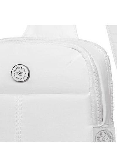 Smart Bags Mikro Poly Kumaş Kadın Bodybag Postacı Çantası 3337 Beyaz