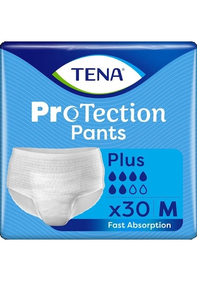 Tena Protection Pants Plus Emici Külot Yetişkin Bezi M 30 Adet