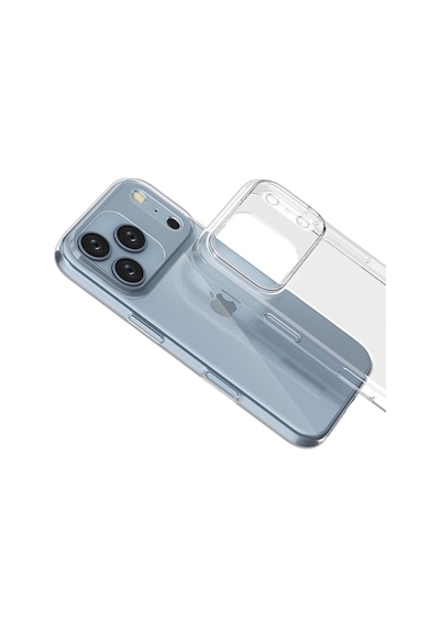 Newface - 89 - Apple iPhone Uyumlu 17 Pro Max Lüx Şeffaf Silikon - Novapazr - - Şeffaf