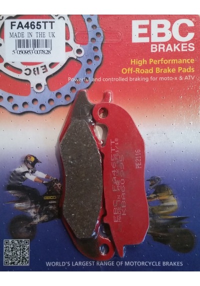 Honda Crf 250 Rally Ön Fren Balatası Ebc Fa465Tt Karbon Balata