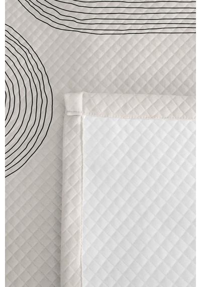 Geometrik Beyaz Genç Odası Tek Kişilik Pike Takımı - Modern Siyah 160x220 Cm Kapitone Yatak Örtüsü Kremamsı Kâğıt Sırları Geometrik Beyaz Genç Odası Tek Kişilik Pike Takımı - Modern Siyah 160x220 Cm Kapitone Yatak Örtüsü Kremamsı Kâğıt Sırları