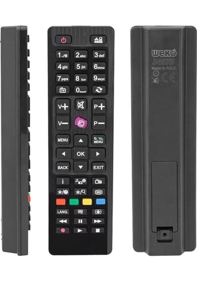 Hey Vestel-seg-regal Rc4849 Rm-l260 Mini Mor Tuşlu Lcd Led Tv Kumanda 40136 34373