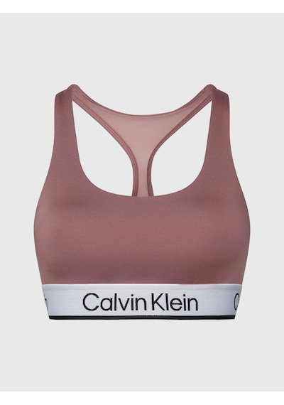 Calvin Klein Kadın Marka Logolu Elastik Bel Bantlı Pembe Spor Sütyeni 00gws4k170 Lko