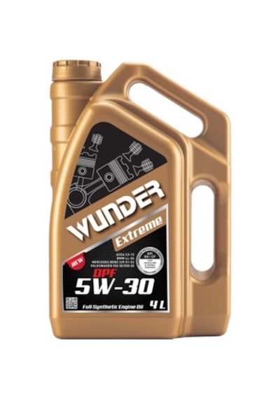 Wunder Extreme 5W-30 Df Tam Sentetik Motor Yağı 4 L