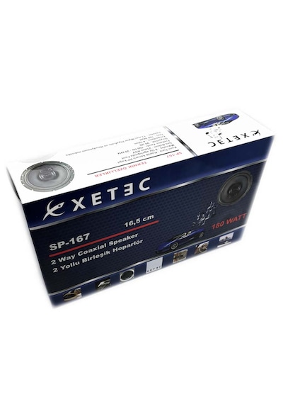 Xetec Sp 167 16 Cm 180 Watt Oto Hoparlör Takımı