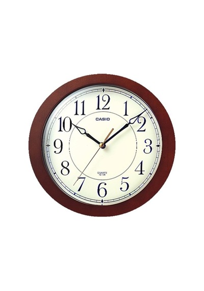 Casıo Iq-126-5Df Duvar Saati (522750606) Beyaz - Kahve