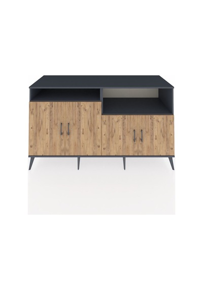 Kronos Konsol 4 Raflı 4 Kapaklı 176x59x99 Antrasit-çam/antrasit Atlas Çam/antrasıt - Antrasıt Kronos Konsol 4 Raflı 4 Kapaklı 176x59x99 Antrasit-çam/antrasit Atlas Çam/antrasıt - Antrasıt