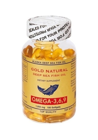 Gold Natural Omega 3 6 9 100 Softgel Balik Yaği