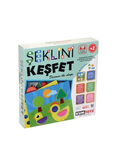 5306 KumToys. Şeklini Keşfet / +2 yaş