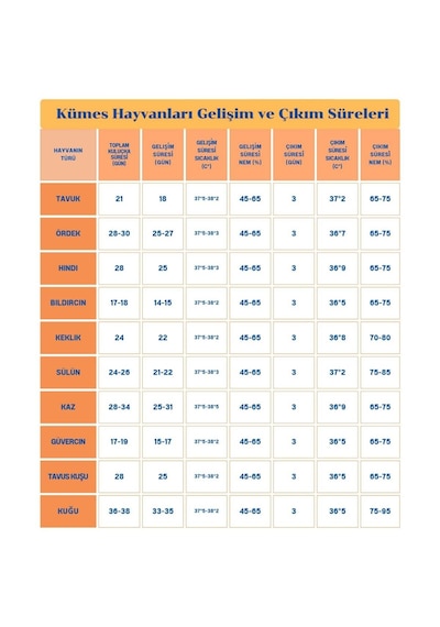 100'lü Tam Otomatik Kuluçka Makinesi Dijital Isı Nem Kontrol Nemlendiricili Silindir Viyol