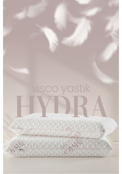 Visko Güzellik Yastığı - Ortopedik Cilt Bakım Yastığı - Beauty Kolajen Ortopedik Visko Yastık Beyaz