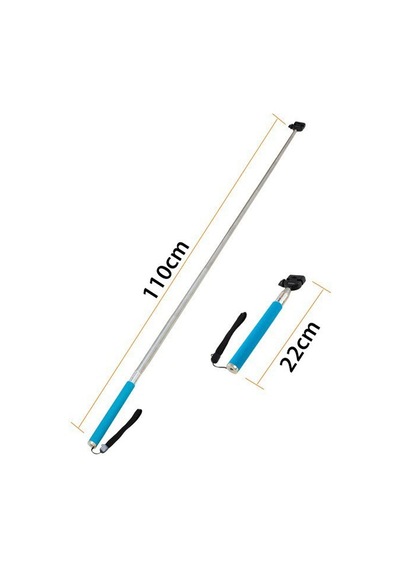Sanger Sg-01 Selfie Çubuğu Monopod Mavi