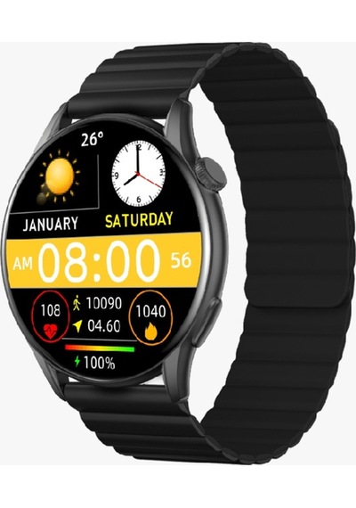 Linktech S104 Premium Amoled LT Akıllı Saat (KVK Garantili)