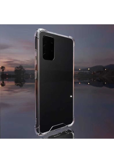 Galaxy Uyumlu A32 4g Kılıf Tchs Nitro Anti Shock Silikon - Renksiz Renksiz