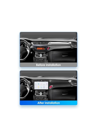 Cıtroen C3 2010-2016 Multimedya Navigasyon Usb Kamera Carplayer 4 Ram