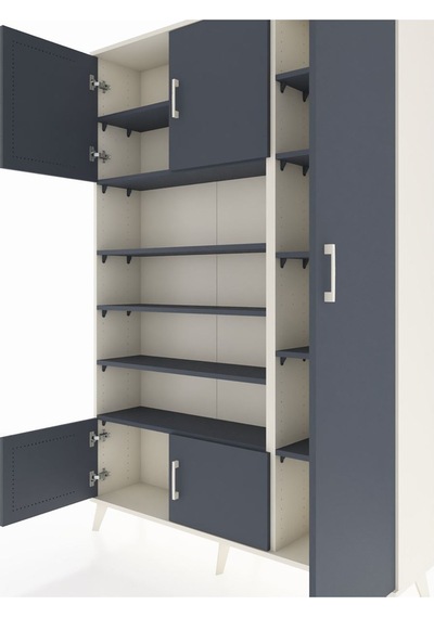 Arges Dolap 11 Raflı 5 Kapaklı 132x30x195 Aytaşı-antrasit/ant... Aytaşı Arges Dolap 11 Raflı 5 Kapaklı 132x30x195 Aytaşı-antrasit/ant... Aytaşı