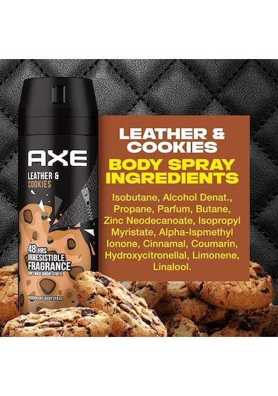Axe What?! Leather&Cookies Erkek Sprey Deodorant 150 ML