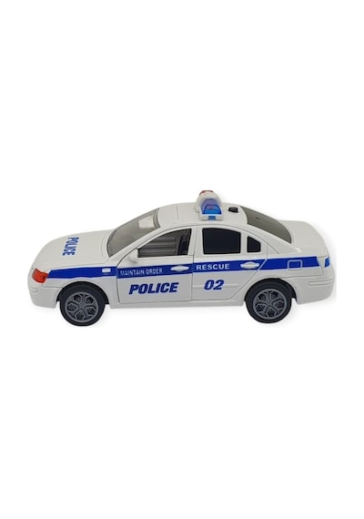 Sesli Işıklı Çek Bırak Polis Arabası - Yy2020-17p Çok Renkli