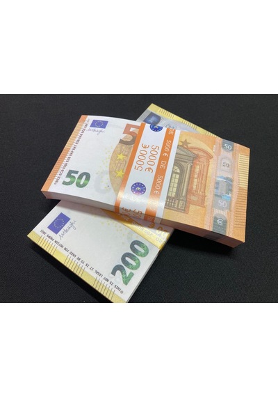 200 Adet Geçersiz 50 ve 200 Euro Düğün Para Dizi Film Tiktok Ve