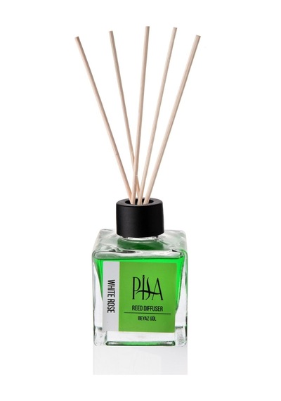 Pisa Beyaz Gül Bambu Çubuklu Oda Kokusu 100 ML