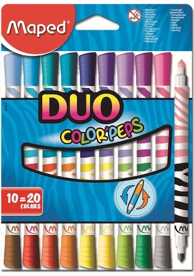 Maped ColorPeps Duo Keçeli 10'lu-847010