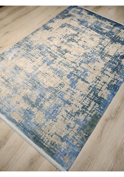 Türkmen Halı Pavia 1696A Mavi 160X230 Cm Ipeksi Salon Halısı
