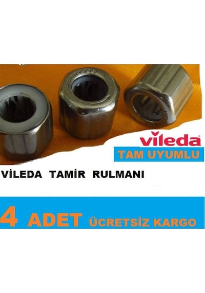 Vileda Tamir Rulmanı 4 Adet Set- (Vileda Turbo) N11.7603