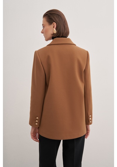 Aker 24aw05167111 Küçük Beden Ceket 24aw05167111 124 Taba Taba