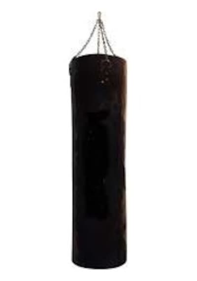 Kum Torbası Büyükboy Zincirli 80x30cm Renkli Çok Renkli