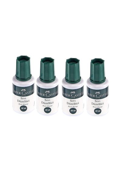 Faber Castell Daksil Sıvı 20 Ml - 4 Adet
