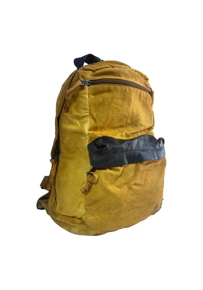 Old Cotton Cargo Kaliteli Vintage Salaş Disayn Günlük Sırt Gezi Okul Kamp Çantası 28cm X 45cm Camel